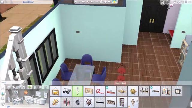 Sims 4 Update! - Building a House With The New Telescope, Wallpaper & Terrain Paint смотреть онлайн