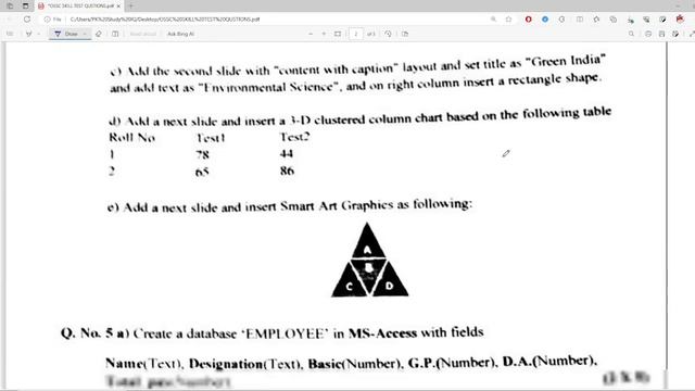Class-30 I Ms-Access Class for OSSSC PEO & JA Skill Test Exam @PkStudyIQ смотреть онлайн