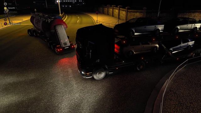 660 км/ч на Scania. Закрутило по часовой стрелке на месте