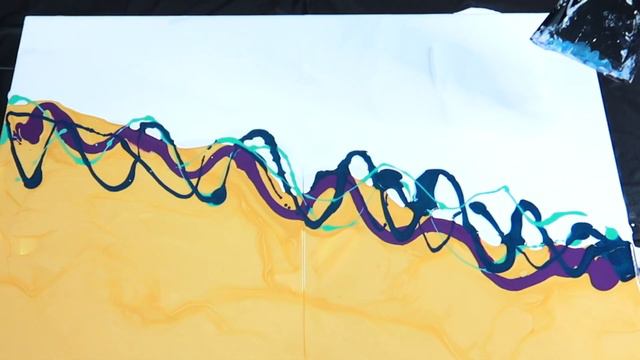 Fluid Art| Diptych |Acrylic Pour смотреть онлайн