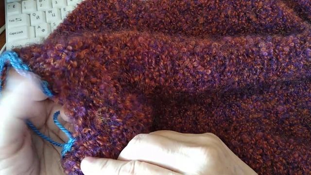 Буклированная пряжа - это модно! смотреть онлайн