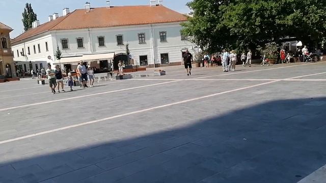 Eger Hungary Dobo Square August 2020 смотреть онлайн