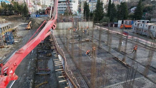 Ход Строительства АО «Фазотрон». Обзор на 09.02.2023. смотреть онлайн
