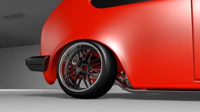 3D VW Golf MK1 Modeled in Blender смотреть онлайн