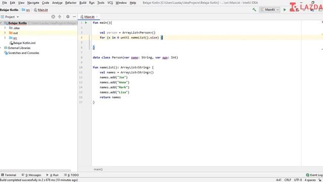 Tutorial Kotlin Dasar - 13. Data Class смотреть онлайн