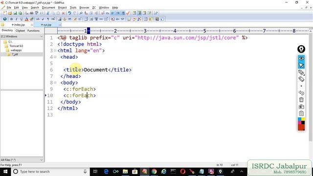 JSTL ~ PART - 10 ~ c:forEach with Set смотреть онлайн