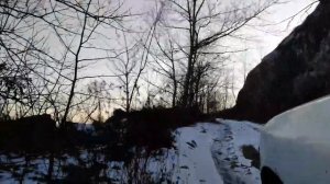 Легковушка по бездорожью (Nissan AD 4wd). Гора брат. Часть 2.