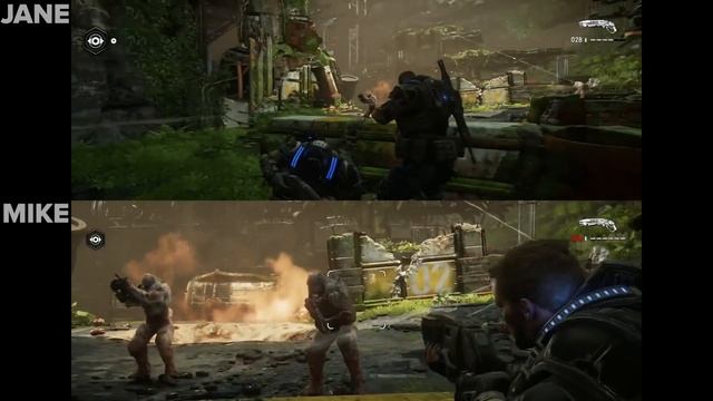 Gears 5 Split Screen Co-op Gameplay: WE LOVE DAVE (Let's Play Gears of War 5 Couch Co-op) смотреть онлайн
