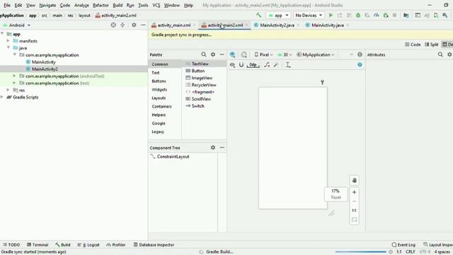 Button to open another activity in android studio (JAVA) смотреть онлайн