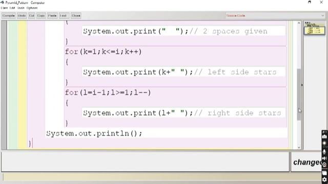 DIAMOND PATTERN PROGRAM IN JAVA || diamond number pattern in java || Pattern Programs in Java смотреть онлайн