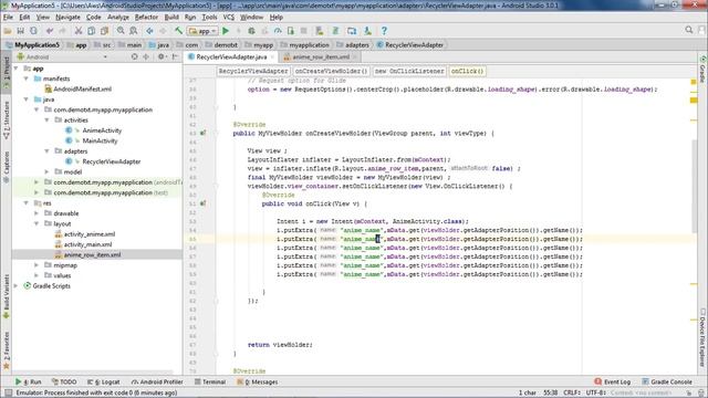 Volley & Glide Tutorial #2: Send Data and show details in collapasing toolbar смотреть онлайн