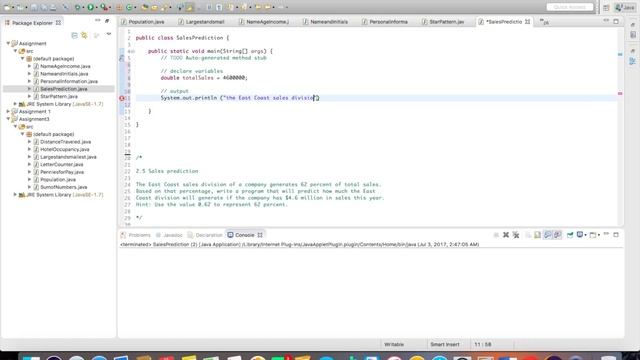 2.5 Sales Prediction - Starting out with Java From Control Structures through Objects 6th Edition смотреть онлайн