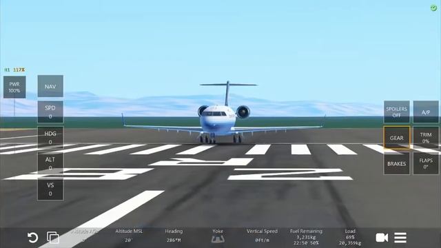Infinite Flight on Samsung Galaxy S9 plus смотреть онлайн