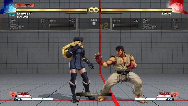 STREET FIGHTER V AE PS4 Right Analog Stick Usage vs Opponent Training Method смотреть онлайн