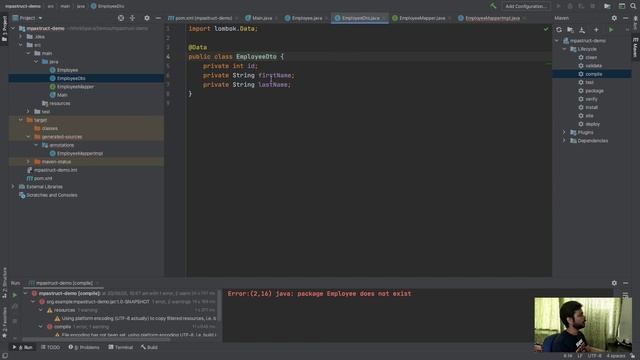[008] - Intro To MapStruct | Java Bean Mapping | Spring Boot | Angular | JAVA FULL STACK смотреть онлайн