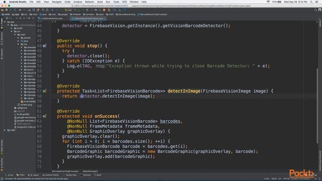 Machine Learning Android App development ML Kit: Implement Barcode Scan Device | packtpub.com смотреть онлайн