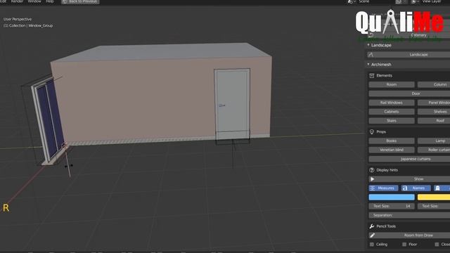 How To Model A Simple 3D House In Blender 2.80 Using Archimesh смотреть онлайн