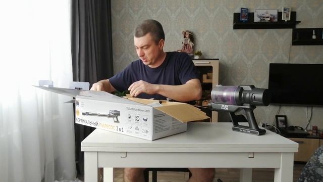 Обзор на вертикальный пылесос Tesler pure storm 3300 смотреть онлайн