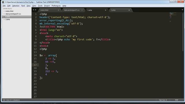 Урок 012 знакомство с массивами в php 7 смотреть онлайн