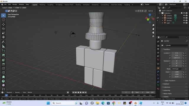 How to make accessories in roblox- Create using blender смотреть онлайн