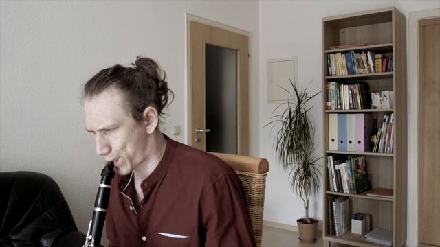 Orest Filipov Jazz Clarinet solo - Confirmation by Charlie Parker смотреть онлайн