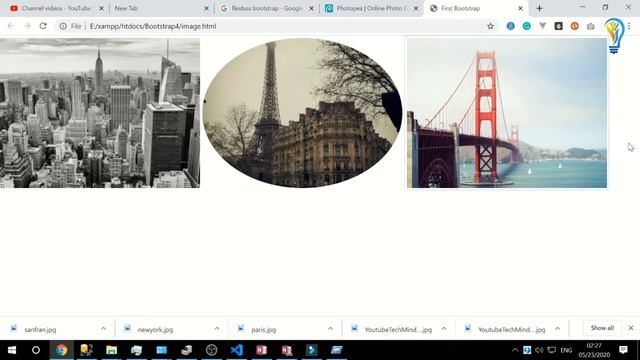 Bootstrap 4 | Images | CSS | HTML смотреть онлайн