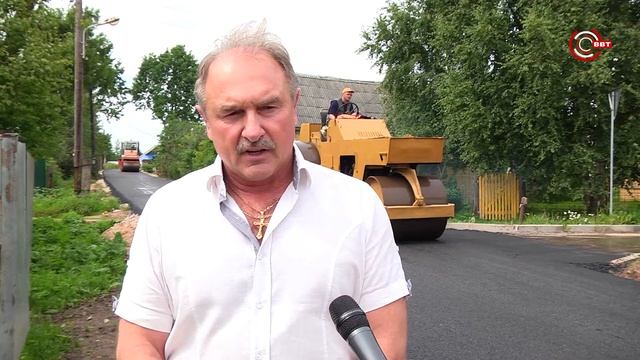 Дорожные работы на ул. Приозерная смотреть онлайн