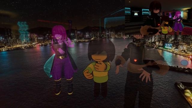 Kris, where the hell are we? Deltarune VRchat Adventures! смотреть онлайн