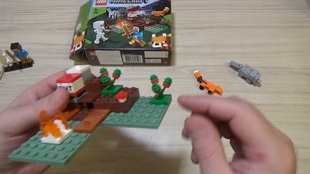 Конструктор LEGO Minecraft - ПРИКЛЮЧЕНИЯ В ТАЙГЕ (21162) смотреть онлайн