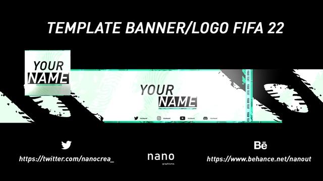 ⚡ (FREE) FIFA 22 Banner + Logo YouTube Channel Art Template ? Download for Photoshop (2020) смотреть онлайн