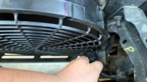 Установка штатного дополнительного вентилятора кондиционера на Mitsubishi Pajero Sport 2016+ дизель