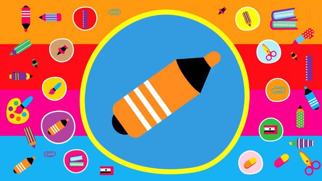 Learn School Supplies Vocabulary смотреть онлайн