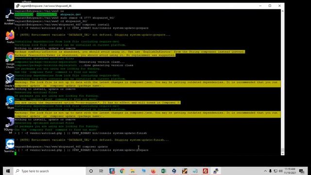 Installation and configuration of Shopware 6 With Vagrant or Composer смотреть онлайн