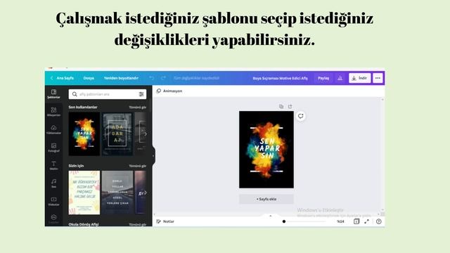CANVA NEDİR ve NASIL UYGULANIR? смотреть онлайн