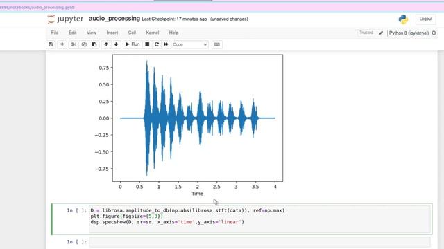 Representasi Sinyal Menggunakan Librosa Python смотреть онлайн