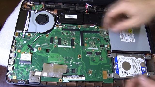 Как разобрать ноутбук Asus R752 series How to disassemble laptop Asus R752 series смотреть онлайн