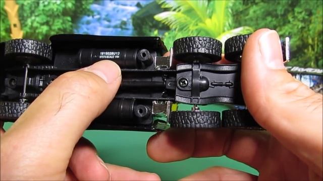 Jada 1/64 Jurassic World Peterbilt Model 387 Hauler W Indominus Rex, Unboxing, Review By WD Toys смотреть онлайн