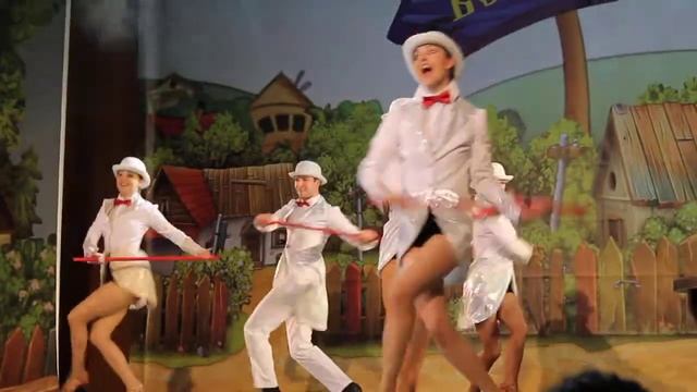 Студвесна 2014 - Открытие фестиваля - Джентльменский танец смотреть онлайн