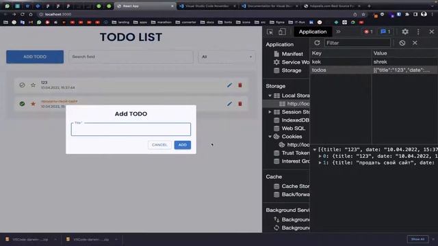 React Урок №11. Todo app - список дел финал часть 2(точно финал) смотреть онлайн