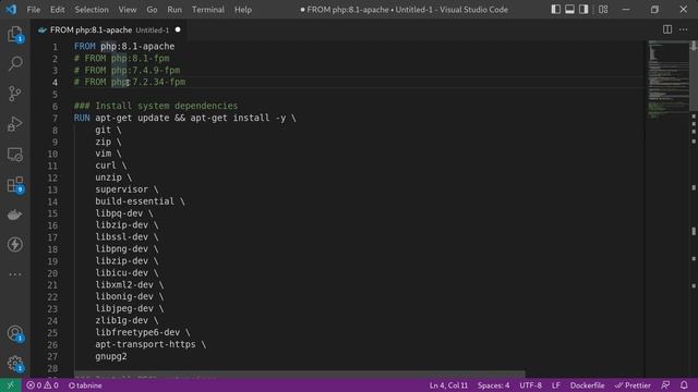Dockerizing Laravel Project смотреть онлайн