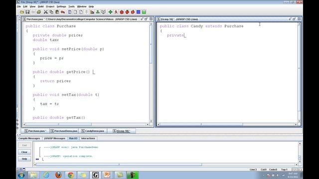 11-1 Superclass Subclass Inheritance - Joseph смотреть онлайн
