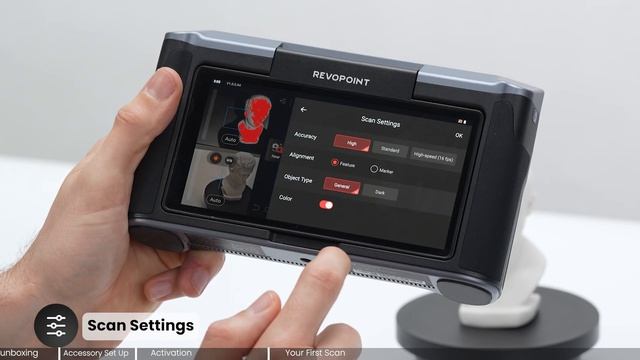 Revopoint MIRACO (16 GB RAM) 3D Scanner: Unboxing and First Use Tutorial смотреть онлайн