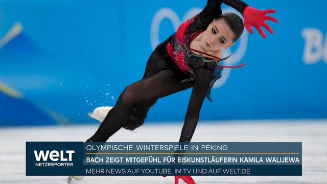 OLYMPIA 2022: "Verstörend!" Drama um 15 Jahre alte russische Eiskunstläuferin Kamila Valieva смотреть онлайн