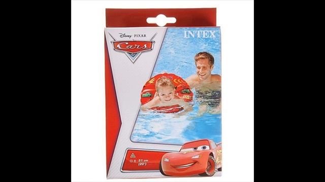 Круг для плавания Тачки 51 см, от 3 до 6 лет смотреть онлайн