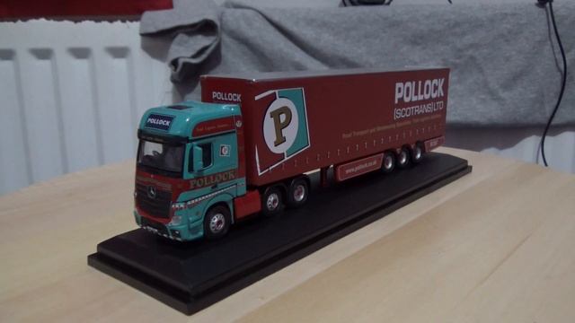 Oxford Diecast 76MB002 | Mercedes Benz Actros MP4 | Pollock Scotrans Ltd | 1:76 Scale | Review | HD смотреть онлайн