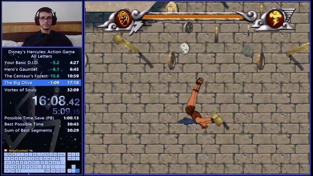 Disney's Hercules: Action Game All Letters Speedrun in 31:34 (PC Steam version) смотреть онлайн