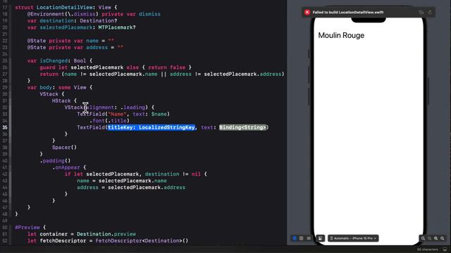 5. MapKit with SwiftUI - Marker Selection and LookaroundView смотреть онлайн