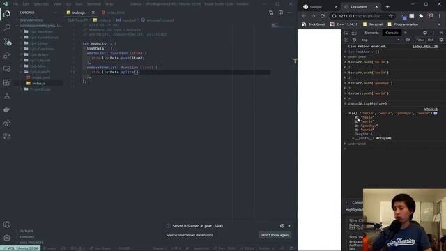 JavaScript For Beginners #9 - Todo List Project Part 1 смотреть онлайн