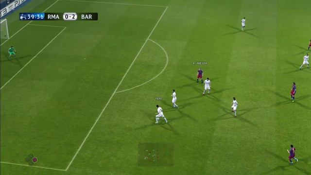 Pro Evolution Soccer 2011 (Español) de Playstation 3 (PS3). Gameplay Real Madrid vs FC Barcelona смотреть онлайн