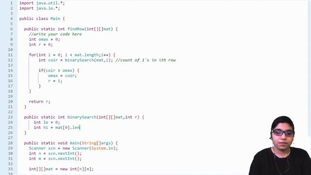 Find Maximum 1's Row | GFG Solution | Searching and Sorting смотреть онлайн